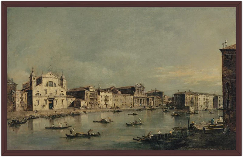 Vista del Canal Grande con Santa Lucia y Santa Maria di Nazareth - Image 93