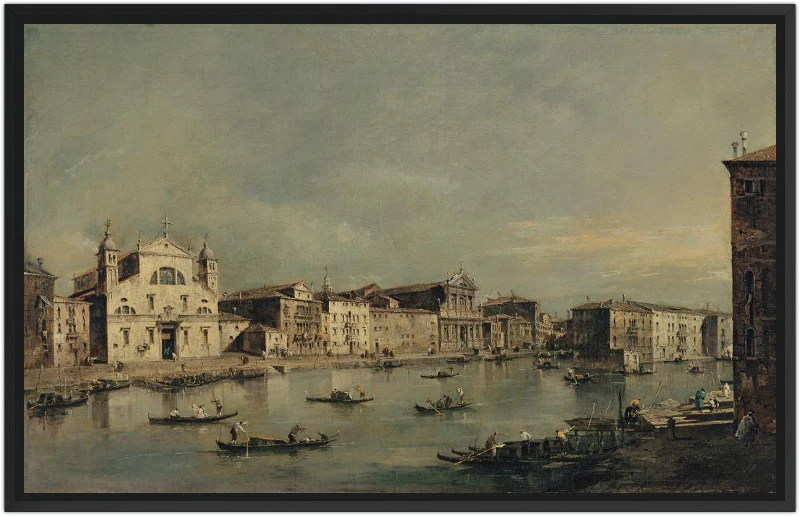 Vista del Canal Grande con Santa Lucia y Santa Maria di Nazareth - Image 94