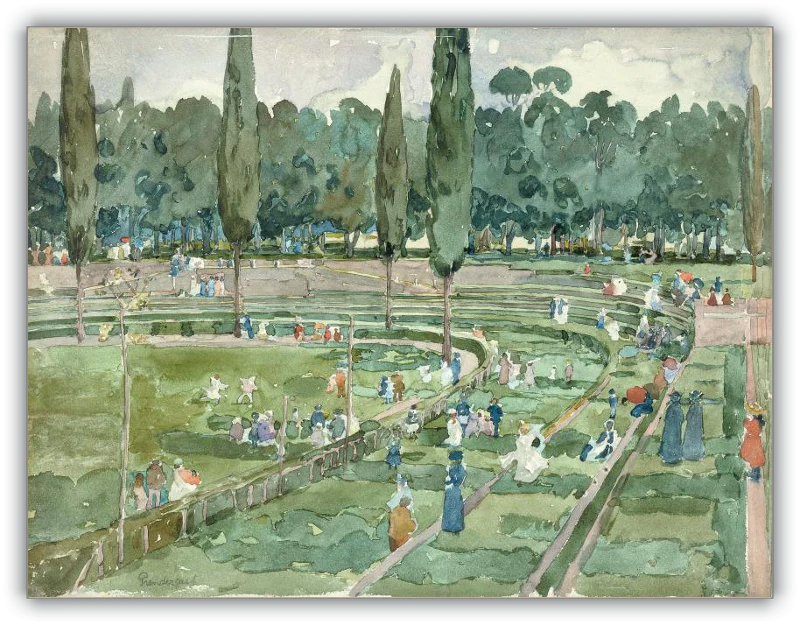 El hipódromo (Piazza Siena, Jardines Borghese, Roma) - Image 24