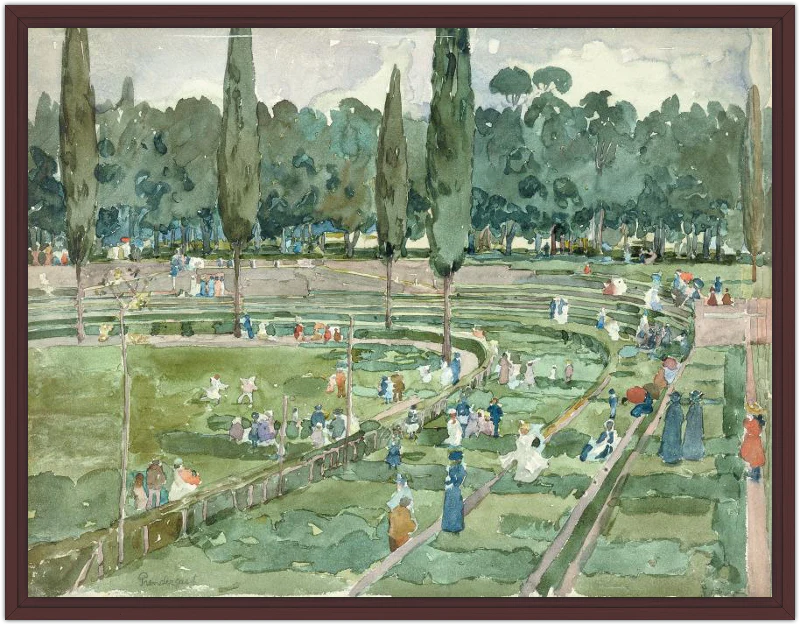 El hipódromo (Piazza Siena, Jardines Borghese, Roma) - Image 41